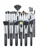 JAF Professionele Make-up Kwasten Set Kit Lip Poeder Foundation Blusher Oogschaduw Wimpers Concealer Brush Tool 24pcsset7079208