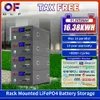 NY 48V 320AH LIFEPO4 Batteripaket 51.2V Grad A Litiumjärnfosfat Laddningsbart batteri för Home Energy Storage Solar RV EV