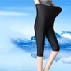 Leggings femininas Ygyeeg mulheres cintura elástica capris shinny alta estiramento doces cores néon treino verão respirável cor inferior