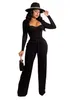 Dames Tweedelige Broek 2024 Sexy Casual 2PC Set Dames Werkkleding Mouwloze Crop Tops Hoge Taille Wijde Pijpen Pak Kantoor Dame Feest Club Outfits