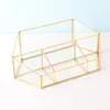 Storage Boxes Europe Metal Makeup Brush Tube Eyebrow Pencil Jewelry Organizer Classification Rack