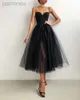 Grundlegende Freizeitkleider, modisch, für Damen, Sommer, formelle Party, Cocktailkleid, Farbe, Spaghettiträger, seitliche Netzträger, Kleid für Mädchen, Schwarz/Weiß, 240319