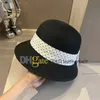 여름 짚 모자 선 하트 디자이너 버킷 모자 선 바이저 여성 야외 휴가 캡 도트 프린트 장착 골프 어부 모자