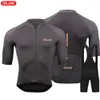 Raudax Team Mannen Zomer Korte Mouw Wielertrui Set MTB Maillot Ropa Ciclismo Fietskleding Ademende Kleding 240318