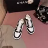 Famous Casual Shoes Fashion Women Running Sneakers Italy Beautiful Elastic Band Low Tops White Black Rubber Leather Designer Basketball Trainers Box EU 38-41