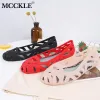 Sandalen McCkle dames sandalen holle zomerschoenen voor vrouwen glijden aan jelly schoenen sandalen mode zacht licht glijbanen dames comfortschoen