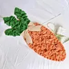 Decorative Flowers Carrot Door Hanger Easter Artificial Wreath Theme Sign Decoration Wall Decor