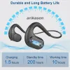 Headphones Trucker Bluetooth Headset Sports Wireless Headphones with Removeable Boom Microphone Mute Button Open Ear Bluetooth Earphones