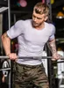 Mens Slimming Shaper Posture Vest Mens Compression T-shirt Body Building Fat Burn Chest Tummy Shirt Slim Dry Quick Under Shirt 240318