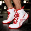 HBP Brea Profesyonel Boks Ayakkabıları Erkekler İçin Ücretsiz Savaş Ayakkabıları Ücretsiz Savaş Anti Slip Güreş Ayakkabıları Kadınlar İçin Kauçuk Örgü Ayakkabı 700