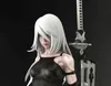 Anime Manga Set figuren met hars NieR Automata A2 twee kapsels twee soorten buik 1/7 ongeverfde harsset garage Model GK 240319