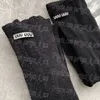 Buchstaben Frauen Hohe Taille Strumpfhosen Socken Luxus Designer Boden Leggings Frühling Herbst Dünne Strumpfhosen Strumpf