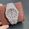 Montre de luxe rappeur Hip Hop bijoux hommes cadran bâton Vvs diamant Moissanite buste vers le bas montres