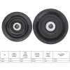 Equipment 10pcs Nylon Iron Universal Fitness Bearing Pulley Home Gym Attachments Exercise Strength Training Pulley