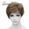 Synthetic Wigs StrongBeauty Womens Wigs Fluffy Naturally Curly Short Synthetic Hair Full Wig 11 Color 240328 240327