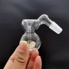 Tornado nargile için cam kül catcher kase bong dab teçhizatlar 14mm 18mm iki eklem boyutu kabak şekli perkolator downstem sabit tüp 11 ll