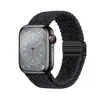 Apple Watch 밴드를위한 브레이드 솔로 스포츠 루프 38mm 44mm 41mm 42mm 44mm 45mm 49mm, 자기 나일론 탄성 스트랩 Iwatch 시리즈 용 8 7 6 SE 5 4 3 2 1 Ultra 용 틀