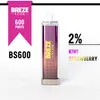 100% Originele BREZE STIIK BS600 Bladerdeeg Wegwerp E Sigaret Vaper 500mAh 2ml E-vloeistof 600 Bladerdeeg 12 smaken