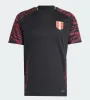 24/25 Équipes nationales populaires Jerseys de football du Pérou à la maison Pizarro Falfan Guerrero Solano Flores Cubillas Lapadula Luis Lberico Kids 24/25 Shirt Football