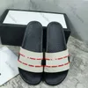 Sandali firmati per uomo Donna Ciabatte in gomma in pelle piatta Ciabatte Moda di lusso con suola a righe Ciabatte per donna in camera Pantofole da esterno taglia 35-45