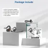 Hoofdtelefoons Wireless Bluetooth -headsets met microfoon afneembare stomme knop Open Ear Trucker -hoofdtelefoon voor mobiele telefoons Business Office