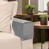 Chaise couvre 2 pcs accoudses de protection de protection en tissu extensible le fauteuil élastique