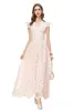 Women's Runway Dresses V Neck Sleeveless Embroidery A Line Fashion Designer Evening Prom Gown