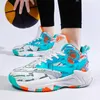 Scarpe da basket da uomo comode e traspiranti da tennis all'aperto unisex antiscivolo da basket da corsa