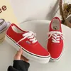 Casual Shoes Lace-up Canvas Cute Sneakers For Women Colorful Vulcanized Breathable Flat Tenis Feminino Womens