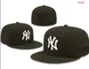 2024 Herr Baseball Yankees monterade hattar klassiska World Series Hip Hop Sport Sox Full Closed La NY Caps Chapeau 1995 Stitch Heart "-serien" "Love Hustle Flowers