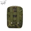 Väskor PHECDA Militärutrustning Ryssland EMR Camouflage Tactical Utility Pouch Outdoor Survival First Aid Kit Bag