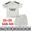 신형 2024 2025 레알 마드리드 벨린엄 비니 JR 축구 유니폼 어린이 축구 세트 23 24 25 남자 어린이 축구 유니폼