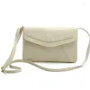 Shoulder Bags Vintage Leather Handbags Women Wedding Clutches Ladies Party Purse Crossbody Messenger