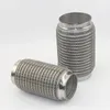 80mm Automotive Exhaust Bellows Stainless Steel Hose Connected To Muffler Absorption Braided Hook Mesh Expansion Pipe