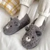 HBP Non-Brand Women Autumn and Winter New Fashion Cartoon Lamb Wool Sheep Wear Non Slip Comfortable Plush Cotton Slippers Outside Home