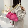 Totes Frauen Handtasche und Geldbörsen Gold Dicke Kette Umhängetaschen Für Luxus Designer Clutch Damen Tasche Plüsch Kunstpelz Umhängetasche