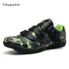 Cykelskor professionell mountainbike sneakers mtb män väg hastighet racing kvinnor cykelsko cleat route sport