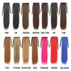 Synthetic Wigs Long Silky Synthetic Straight Ponytails Heat Resistance Fiber for Woman Clip in Hair Pony Tail Hairpiece Ribbon 240328 240327