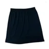 Women's Sleepwear 40/70cm Summer Lady Thin Lined Underskirt Petticoat Lining Skirt Inside Anti-Transparent Anti-Light Half-Body Intimates