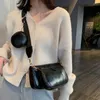 Totes 2024 Designer Messenger Shoulder Bags for Women with Wide Strap 3 Bags/set Female Pu Leather Handbag Purse Cross Body Bag