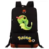 Mochila Raichu Charizard Meninos Meninas Crianças Escola Sacos Mulheres Bagpack Adolescentes Canvas Homens Laptop Viagem Estudante