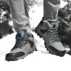 Buty mężczyźni trampki skórzane wodoodporne buty turystyczne 2023 Nowe buty bezpieczeństwa buty sportowe dla mężczyzn Wysokiej jakości bez poślizgu na zewnątrz buty robocze