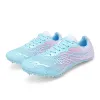 Skor WINGS 8 Spikes Sprint Shoes Professional Lightweight Track Field Athletic Men Kort löpning Hoppträning Naglar Sneakers