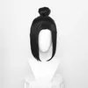 Perruques synthétiques Jiang Cheng grand maître de la culture démoniaque Mo Dao Zu Shi perruques Cosplay cheveux noirs synthétiques résistants à la chaleur + bonnet de perruque 240328 240327