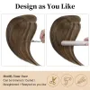Toppers Rich Choices 8x10cm Human Hair Toppers Upgraded Lace Base Hair Pieces for Women with Thinning Hair Extensions Wiglets Hairpieces