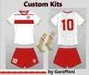 OEM Custom Youth Soccer Coureys وضعت الزي الرسمي لكرة القدم قميص 240312