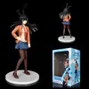 Anime Manga Koga Tomoe Azusagawa Sakuta figurki Anime figurka lalki Sakurajima Mai PVC zabawki dla dzieci prezent na biurko kolekcjonerskie 240319