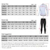 Cycling Jersey Long Sleeve for Men Bicycle Clothing Pants with Gel Padding Spring Autumn 240318