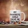 Table Mats Mother Mug Day My Gifts Dad Mom Coffee Gave This Favorite Me Child Glass&Bottle Vintage Cup