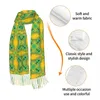 Schals Luxus Mehrfarbiges Muster Im Arabischen Stil Quaste Schal Frauen Winter Herbst Warm Schal Wrap Damen Mode Vielseitig